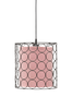 Taklampa Ring 30cm Svart