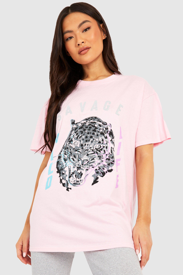 Oversized T-Shirt Med Tryck