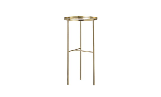 PRETTY Sidobord Metall Guld