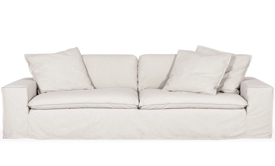 DOVER Grand Deluxe 4-sitssoffa Sandbeige