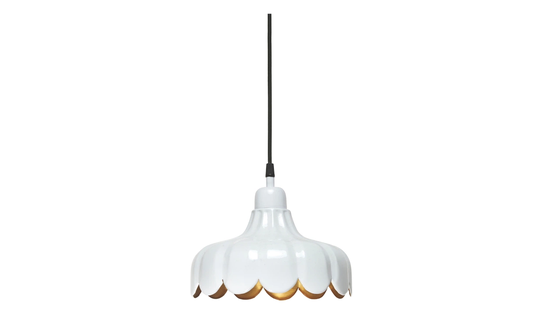 WELLS Taklampa Vit 24cm
