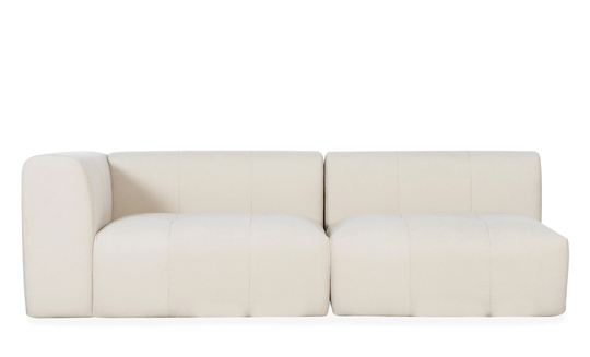 CLOUD 3-sitssoffa Höger Offwhite
