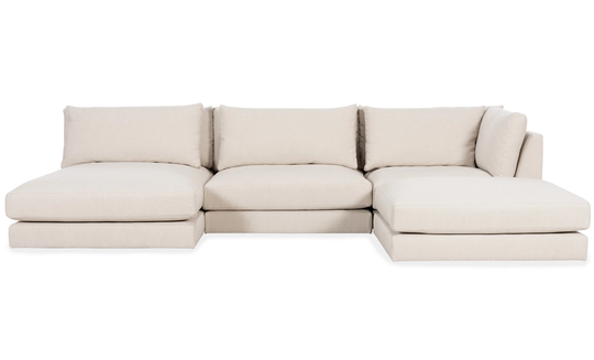 LYON U-Soffa Vändbar Beige