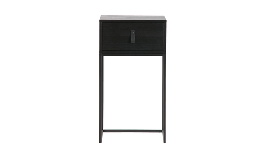ZOLA Sängbord M Svart