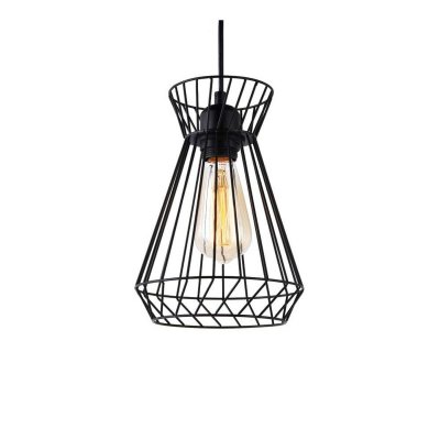Taklampa EDM Svart Metall 60 W (19 x 26 x 130 cm)