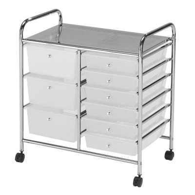 Byrå DKD Home Decor PVC Metall (63 x 39 x 65 cm)