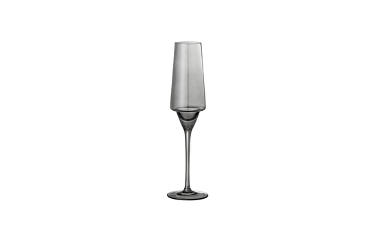 YVETTE Champagneglas 4-pack Grå