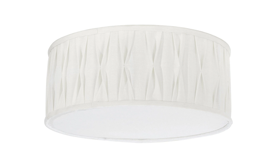 PLAFOND Stygn Plissé Offwhite 45 cm