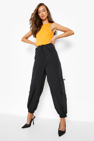 Byxor Med Fickor Och Ballongen, Black