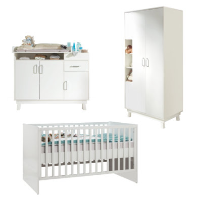 roba Nursery Nordic vit 2-dörrars