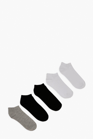 Sneakerstrumpor (5-Pack), Multi