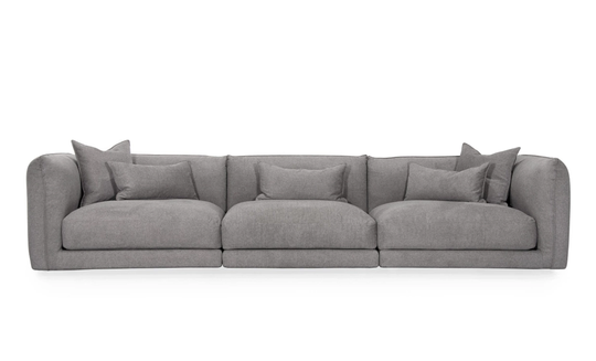 BROKLYN Modulsoffa 4-sits Grå