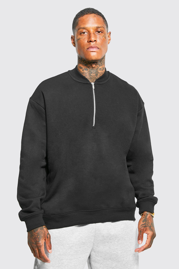 Oversized Sweatshirt, Black