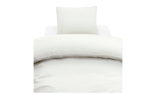 KAIRO Bäddset Kingsize Linne Vit