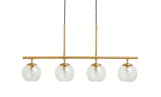 GLOBE Taklampa Guld