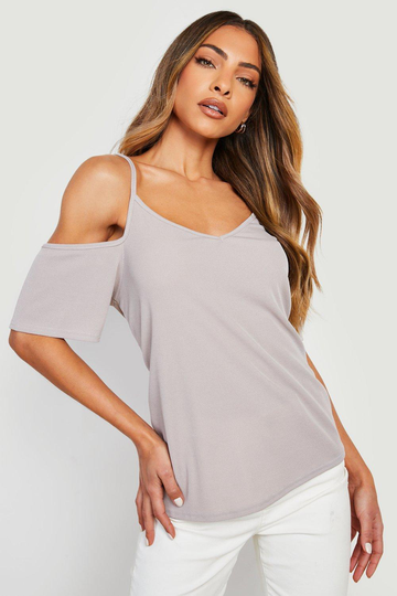Topp Med Bara Axlar, Grey