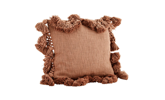 TASSEL Kuddfodral 50x50 Dark Nude