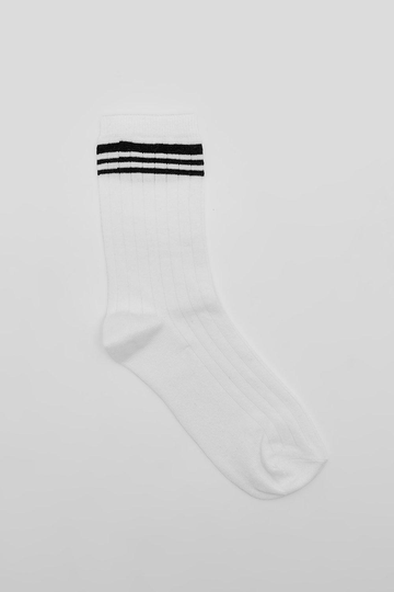 Sportstrumpor Med Svarta Ränder, Black