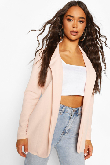 Blazer I Crepe, Beige