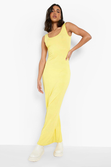 Maxiklänning, Yellow