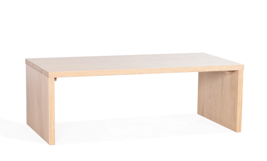 NOMA Soffbord Vitlaserad Ekfanér 110x55x38