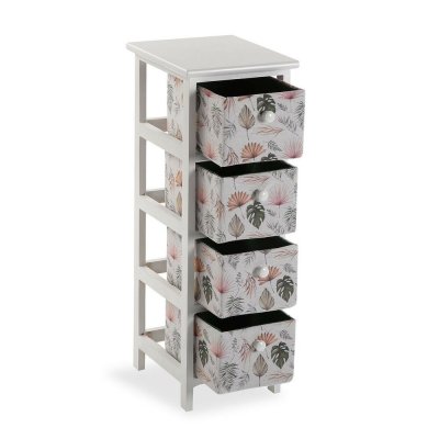 Byrå Versa Roxanne 4 lådor Trä MDF (30 x 72 x 25 cm)