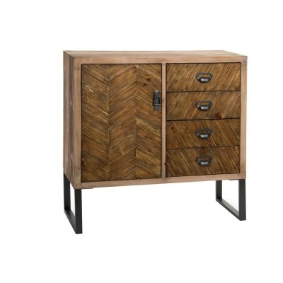 Skänk DKD Home Decor NATURAL (80 x 30 x 80 cm) (Renoverade A+)