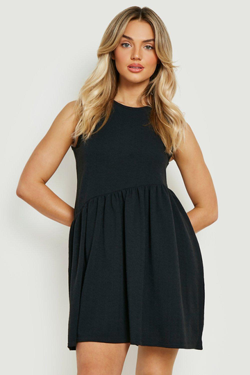 Ärmlös Klänning, Black