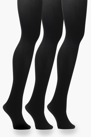 Plus - Strumpbyxor (60 Denier, 3-Pack), Black