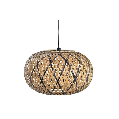 Taklampa DKD Home Decor Svart Brun 220 V 50 W (51 x 51 x 30 cm)