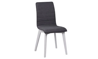 STARBY Stol Mörkgrå/Vit
