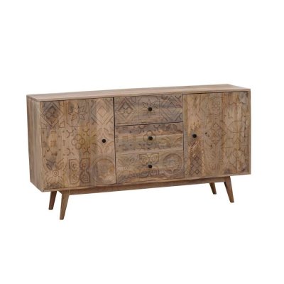 Skänk DKD Home Decor Mangoträ Trä MDF (148 x 40 x 80 cm)