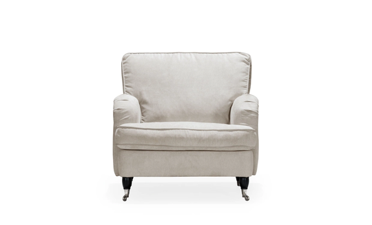 KUNGSHAMN Deluxe Fåtölj Howard Beige