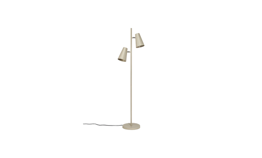 CORNET Golvlampa 2arm Beige
