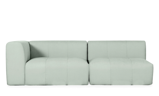 CLOUD 3-sitssoffa Höger Ljusgrön