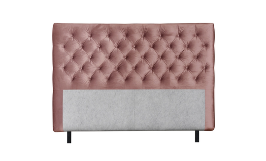 OPERA 180 Sänggavel Sammet Rosa