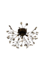 Plafond Viva krom