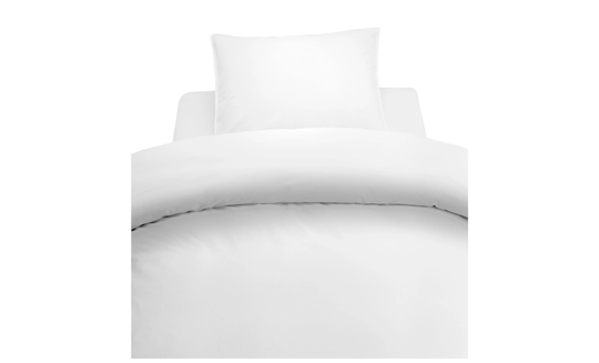 WASHED Bäddset Kingsize Vit