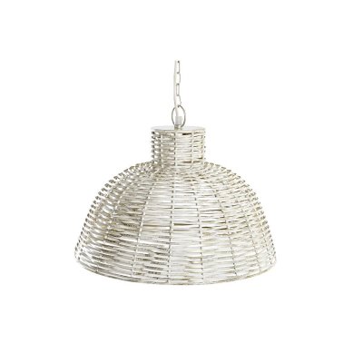 Taklampa DKD Home Decor Gyllene Vit Järn 50 W (38 x 28 x 24 cm) (2 antal)