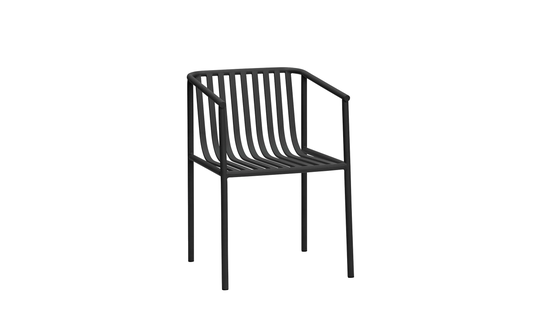 STOL Metall Svart