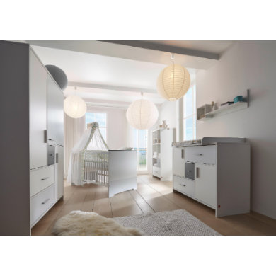Schardt Nursery Candy Grey 3-dörrars