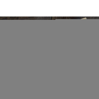 Skänk DKD Home Decor Metall Brun Mangoträ (147 x 43 x 75 cm)