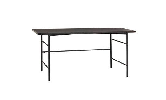 ASH Skrivbord Svart 160