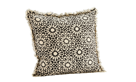 BOHOO Kuddfodral 50x50 Svart/Offwhite