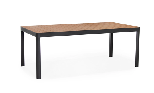 DOVER Trädgårdsbord 200 Brun