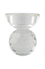 Ljushållare Burano. Ljushållare i transparent glas