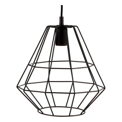 Taklampa Svart Metall (30 x 30 x 30 cm)