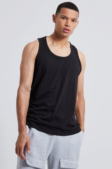 Tall Basic Linne, Black