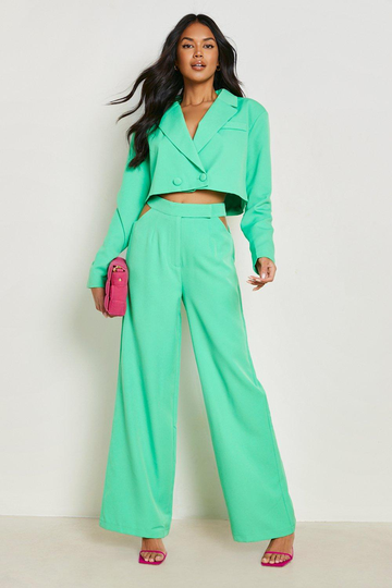 Byxor Med Vida Ben Och Cut-Outs, Green