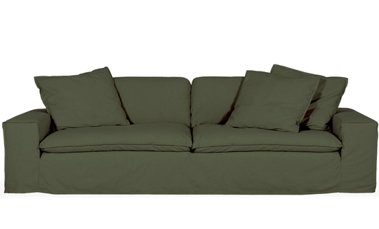 DOVER Grand Deluxe 4-sitssoffa Grön
